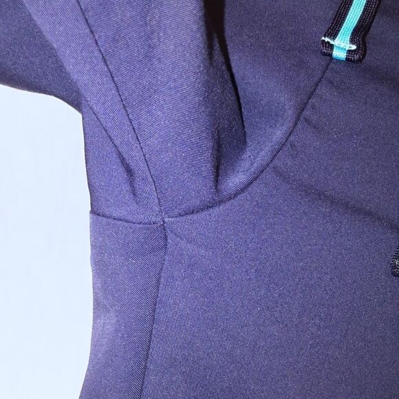 Scrubstar XS EUC Navy w/teal details drawstring scrub pants - Picture 7 of 13